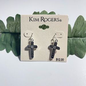 Kim Rogers brand cross earrings